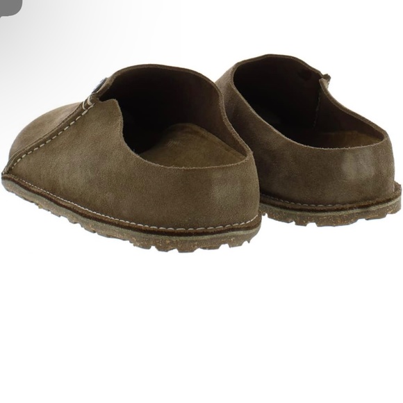 Birkenstock women/men Zermatt 365 Suede Clog color Gray Taupe - Picture 1 of 4